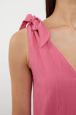 TRENDYOLMILLA Yesil Mini Dokuma Baglamal? Plaj Elbisesi TBESS23EL00108 фото 15