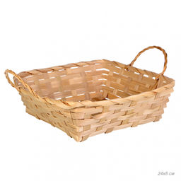 Корзина плетенная 24*8см , арт. GN295-17, 690878