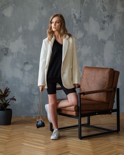 Свитшот с V-образным вырезом 93.4 - Elena sorti фото 7