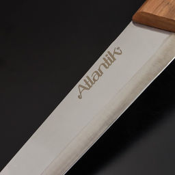 Нож для мяса и стейков Atlantik, лезвие 20 см, цвет коричневый
