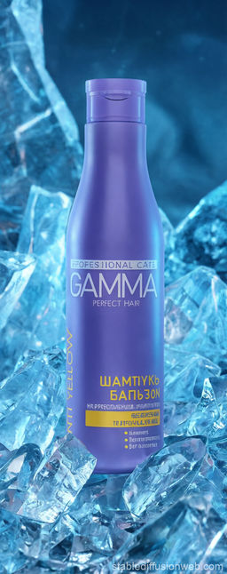 ГАММА шампунь-бальзам 2в1 250мл д/волос оттенка блонд PERFECT HAIR