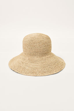 LIMITED EDITION RAFFIA BUCKET HAT - Zara фото 11