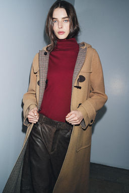 WOOL HIGH NECK JUMPER - Zara фото 5