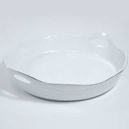 90016-134L Блюдо сервировочное для подачи керамика 30х28х5,5 LR (х10) - Mayer&boch фото 5
