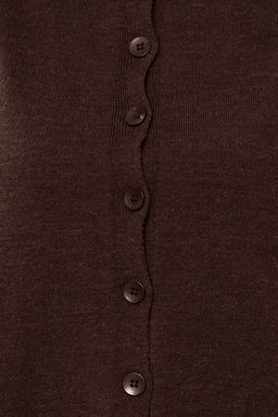 TRENDYOLMILLA Bordo Yunlu Ceket Gorunumlu Triko H?rka TWOAW25HI00049 фото 4