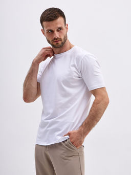 Футболка мужская короткий рукав GREG G145-KO-HJ-10002-N (белый)