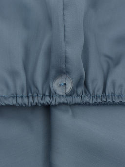 Чалма - тюрбан для волос MINAKU, 25×68 см, тенсель, синяя