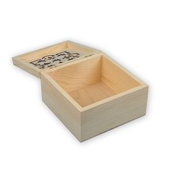 Заготовка для декорирования Mr. Carving ВД-468 Шкатулка с резной крышкой сосна 16 х 16 х 9 см фото 3