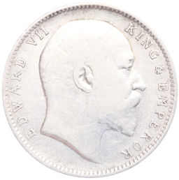 Монета 1 рупия 1904 года В Британская Индия