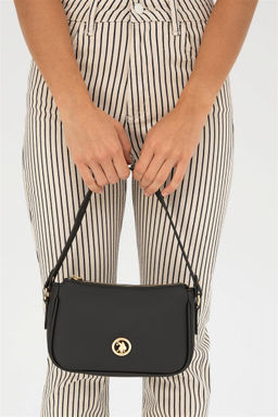 U. S. Polo Assn / Женская черная сумка через плечо - U.s. polo assn фото 2