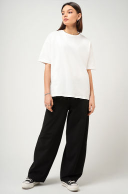 Женские брюки-багги из футера Happyfox фото 8