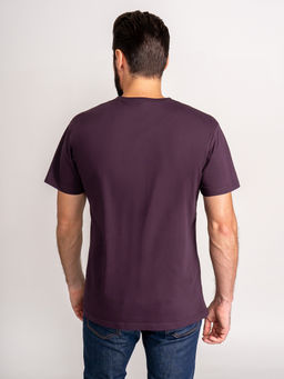 Футболка мужская короткий рукав GREG G145-RD-7020 (фиолет)  фото 6