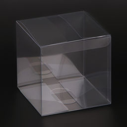 Цена за 5 шт. Складная коробка из PVC 10?10?10 см
