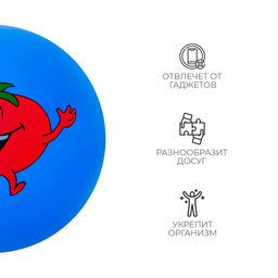 Мяч детский Ассорти, d=22 см, 60 г, цвет МИКС - Simaland фото 12