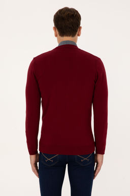 Erkek Bordo Basic Triko H_rka - U.s. polo assn фото 5