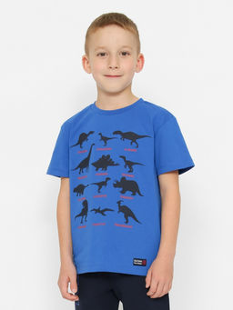 CRB wear/CWKB 63705-42-387 Футболка для мальчика,синий/Ex.Cherubino