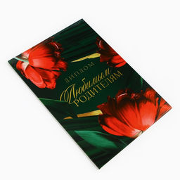 Диплом «Любимым родителям», А5, 21 х 15 см.