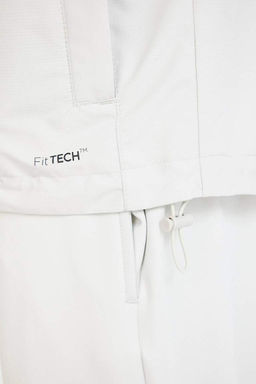 Водоотталкивающее водонепроницаемое пальто с капюшоном стандартной посадки DeFactoFit  фото 9