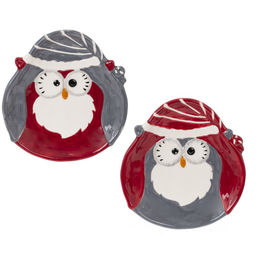 Тарелка "Сова", L13,5 W12,5 H2 см, 2в.