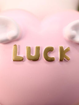 Подставка для канцелярских принадлежностей Luck pig, pink