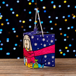 Цена за 5 шт. Подарочная коробка Смекубик Пингвинёнок,12 х 12 х 15,5 см - Simaland фото 3