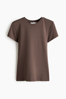 Camiseta entallada de microfibra - H&m фото 2