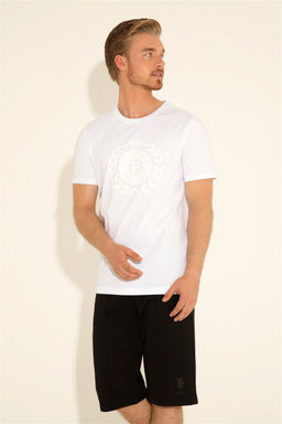 Мужская белая футболка - U.s. polo assn фото 2