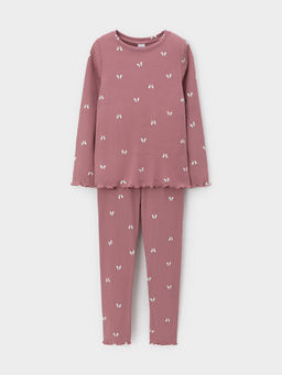 К 1618/темно-розовый 1512 Н066 пижама для дев