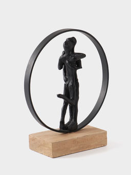 Сувенир Парочка, 24?9?26.5 см, полимерная смола, манговое дерево