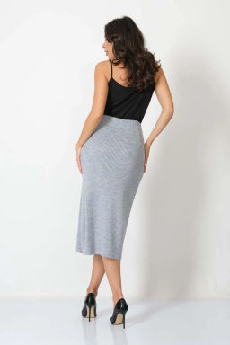 ЗЛАТА Юбка И 002/серый