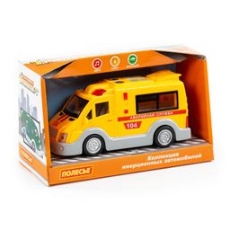 Аварийная служба, автомобиль инерционный (со светом и звуком) (в коробке)