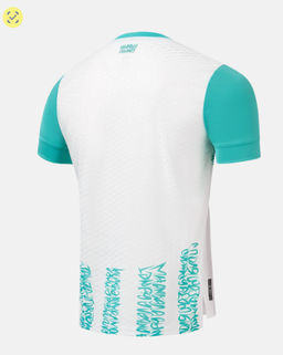 Футболка игровая Jogel AMKAL PerFormDRY Jersey, белый/бирюзовый  фото 3