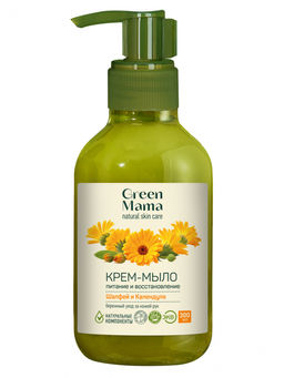 Крем-мыло питательное и восстанавливающее шалфей и календула, 300 мл