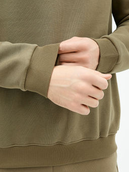 Анорак мужской в зеленом цвете хаки 121751-2 - Mark formelle фото 6