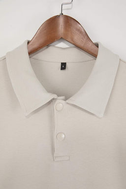 Tas Regular/Normal Kesim Yumusak Tuseli Polo Yaka T-shirt TMNSS26PO00006