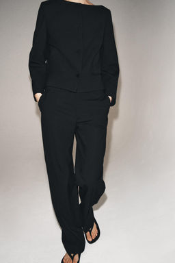 CHAQUETA BOTONES ZW COLLECTION / Negro