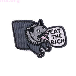 Нашивка Eat the rich