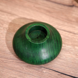 Подсвечник деревянный 11×11×5 см