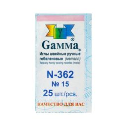 Иглы №15-16 острые гобеленовые GAMMA