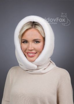 Платок Трикотаж Норка Жемчуг