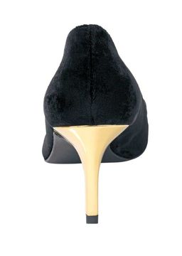 Туфли, черно-золотистые - Heine фото 6