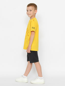 CRB wear / CWKB 63706-30-387 Футболка для мальчика,желтый/Ex.Cherubino