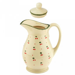 Кувшин керамический "Кантри" 1,9л, д15см, h26см, "Кантри", с крышкой (Россия)