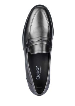 Кожаные туфли GABOR, серые  фото 4