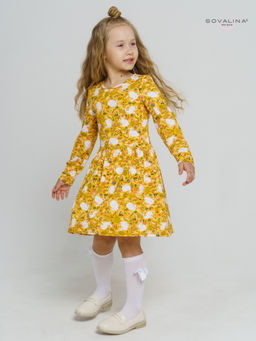 Платье Эля кролики на желтом - Sovalina фото 5