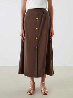 Beli Lastikli Pileli Etek