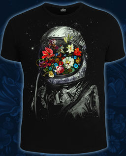 Футболка мужская Space Flowers - Good фото 5