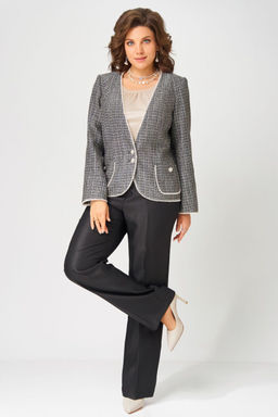 Костюм FITA 4122 черно-бежевый