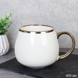 Кружка Бочонок Золото / 22053SJ /уп 48/