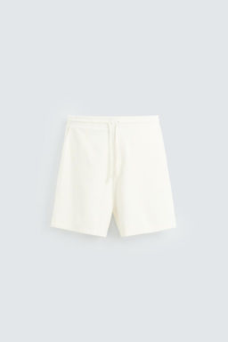 TEXTURE JOGGER BERMUDA SHORTS - Zara фото 16